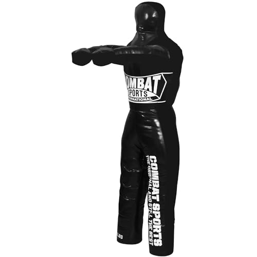 Combat Sports Legged Grappling Dummy – 35 to 140 lb Nylon Training Partner for MMA, Jiu-Jitsu, Wrestling, Takedowns, Throws, Submissions & Striking - size: New, 50 lbs
