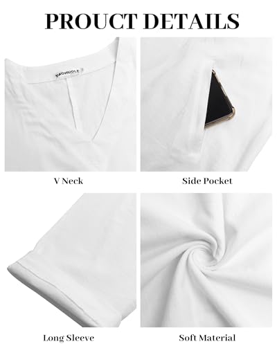 YAOHUOLE Arabic Thobe for Men Islamic Clothing Mens Kaftan Thobe - color: White, size: X-Large