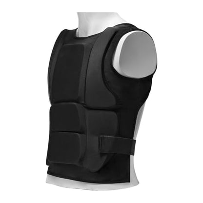 Karate Chest Guard Padded Karate Chest Guard Chest Protector Taekwondo Chest Guard Martial Arts Body Protector for Competition Training - size: Large