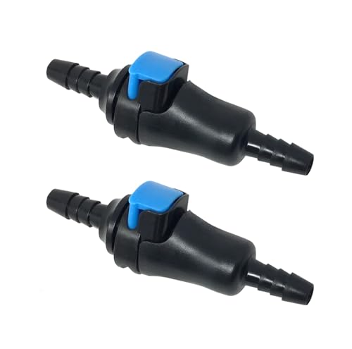 Quick Connect 2-Pack for Popular Hydration Bladders, Reservoirs. Fits 1/4" Inner Dimension Tubing - size: 1/4" Inner Diameter Tubing