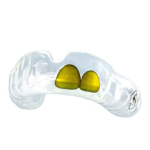 GuardLab APEX Mouthguards for Football, Basketball, Boxing, Wrestling, Soccer, Karate, Hockey, MMA | Adult & Youth | Pre-Indented for a Precise Fit | Case Included - color: Knockout, size: Medium