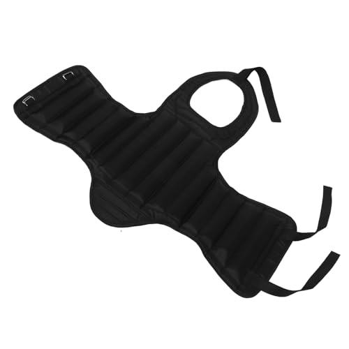 ABOOFAN Boxing Chest Protector for Adults, Black Sponge Taekwondo Chest Guard, Breathable Impact Protection Gear for Martial Arts and Combat Training