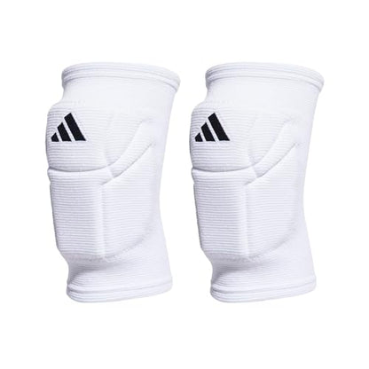 adidas Unisex-Adult Elite Knee Pad - color: White/Black, size: Small