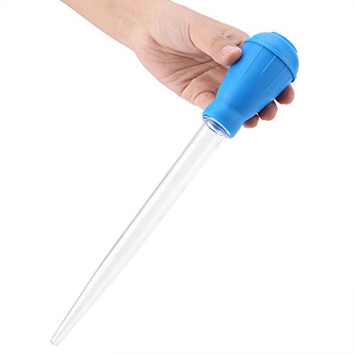 Fish Tank Water Changer, Aquarium Dropper Pipette Feeder Cleaner with 4 Scales 10ml 15ml 20ml 30ml, for Mini Fish Tank Aquarium Water Cleaning