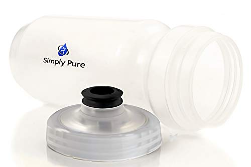 Simply Pure Purist 22 Oz BPA-Free, Sport & Bike Squeeze Water Bottle by Specialized Bikes (Fixy Cap)