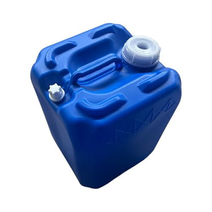 5 Gallon Hedpack with Cap | Carboy | Brewing & Fermentation | Stackable | BPA FREE- Food Safe (BLUE) - color: Blue