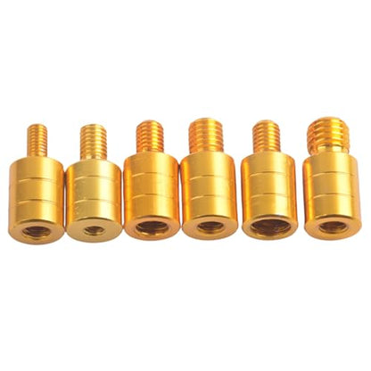Landing Net Connector, Fishing Dip Rod Head Converter Replacements for - color: 6 becomes 8