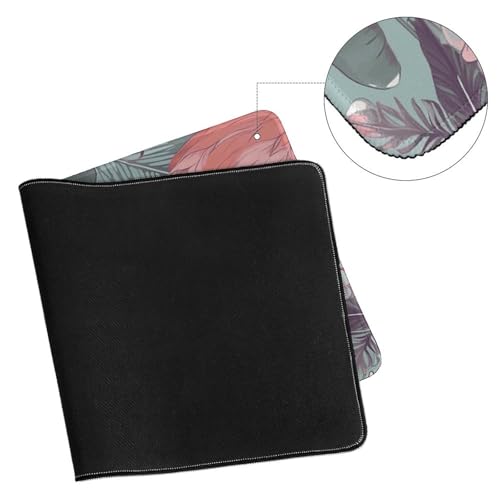 Large Size Gaming Mouse Pad Flamingo2 Desk Mat Non-Slip Base Waterproof Desktop Writing Pad for Office Home - color: Flamingo2, size: 40X75cm