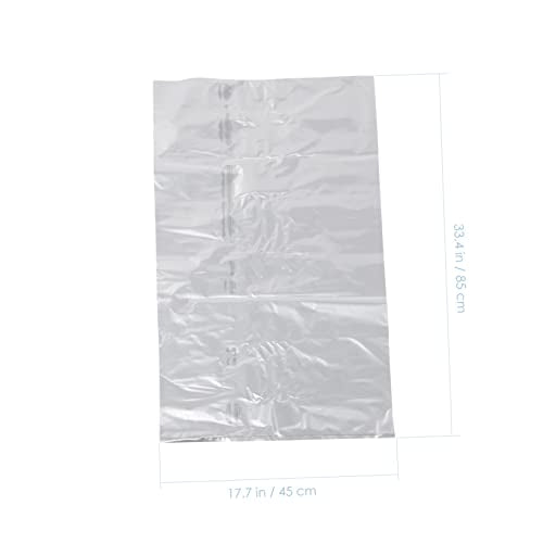 PRETYZOOM 20PCS Leak-proof Live Fish Transport Bags Sturdy Plastic Aquarium Packing Pouches for Fish Fry for Home Aquariums and Outdoor Travel - size: 45X85X0.1CM