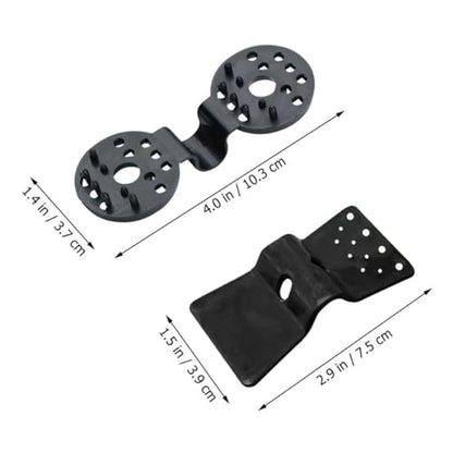 30Pcs Non Slip Mesh Buckle Net Clips for Garden Greenhouse Sunshade Clamp with Round and Square Clips Reusable Net Fixing for Backyard Shade Cloth and Plant Cover