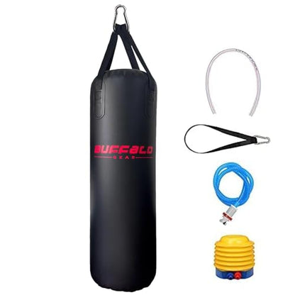 Buffalo Gear Heavy Water Punching Bag, 225LB 165LB 86LB Adjustable Training Punching Bag for Kickboxing Boxing Gym Home Training for Youths Kids - size: Large-225lb