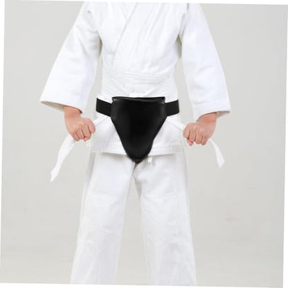 BESPORTBLE Boxing Fighting Crotch Guard Professional Groin Protector for Boys and Girls Thai Kickboxing Taekwondo Training Accessories Long-Lasting Durability