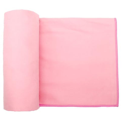 Eunzel Hot Yoga Towel Non Slip Yoga Mat Towel Non-Slip Sweat Absorbent Microfiber Towel for Hot Yoga, Pilates and Workout 72" x 26.5", Pink - color: Pink