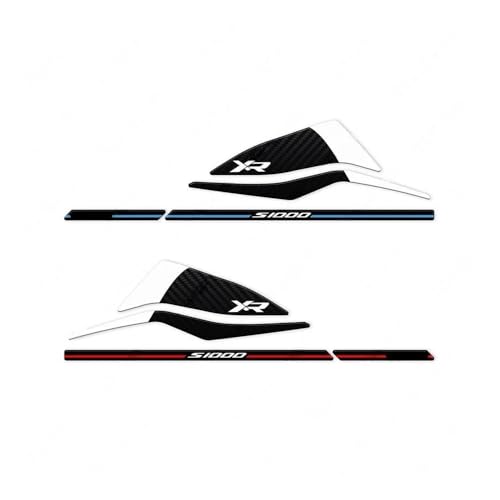 Motorcycle Protective Sticker Tank Pad Stickers Kit Shell Sticker Decals Kit Accessories for B&MW S1000XR 2024 Tank Protector Decals - size: Color-D
