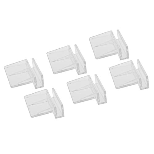balacoo 10pcs Plastic Aquarium Supports Fish Tank Cover Bracket Home Aquarium Decor