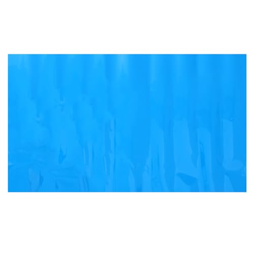 POPETPOP Aquarium Background : Double Sided Fish Tank Background Waterproof Film Aquarium Backdrop for Fish Tank Decoration, 19.69x32.28 Inch (Blue)