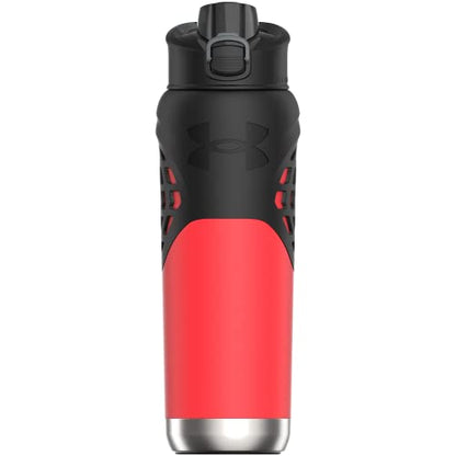 Under Armour 24Oz Stainless Steel Water Bottle, Insulated, Carabiner Easy Carry Hook, Leak Proof, Kids & Adults, All Sports, Gym - color: Beta