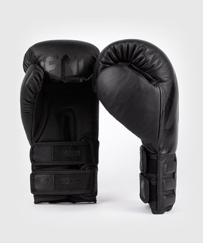Venum Reverso Boxing Gloves - color: Black/Black, size: 12oz