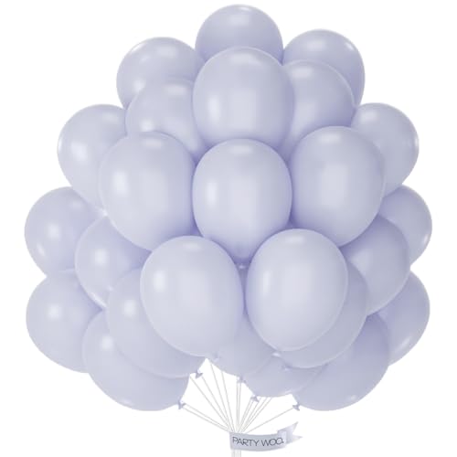 PartyWoo Dusty Blue Balloons 50pcs 12 Inch Slate Blue Boho Neutral Latex Helium Balloons for Baby Shower Wedding Graduation Anniversary Retirement Cat Tornado Birthday Party Decorations Blue-F51 - color: Blue-f51
