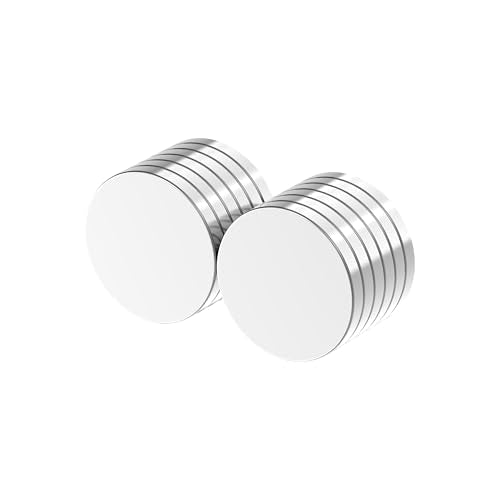 25x3mm N52 Heavy Duty Rare Earth Magnets, Strong Refrigerator Magnets 12PCS, Large Round Fridge Magnet, Premium Neodymium Magnet for Whiteboard, Billboard, Kitchen, Office, School - style: 25mm D x 3mm H