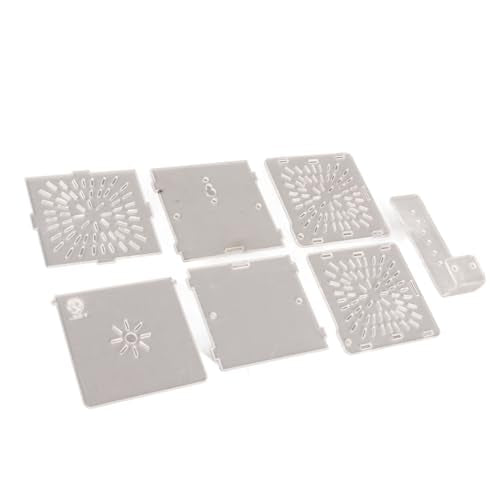Fish Breeding Box Isolation Box, Solid Acrylic Fish Aquarium Acclimation Hatchery Incubator Box for Baby Fishes Shrimp Clownfish and Guppy, Hook Suction Fish Isolation Box