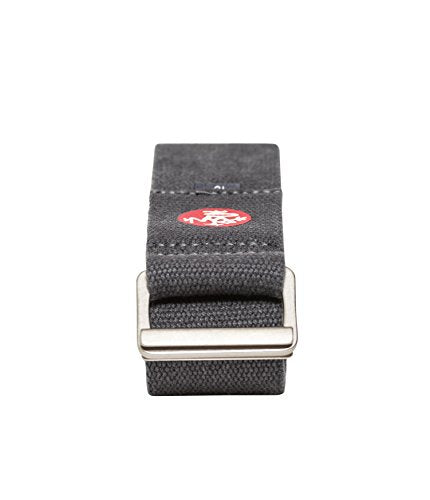 Manduka Align Yoga Strap - color: Thunder Grey, size: 8 Feet