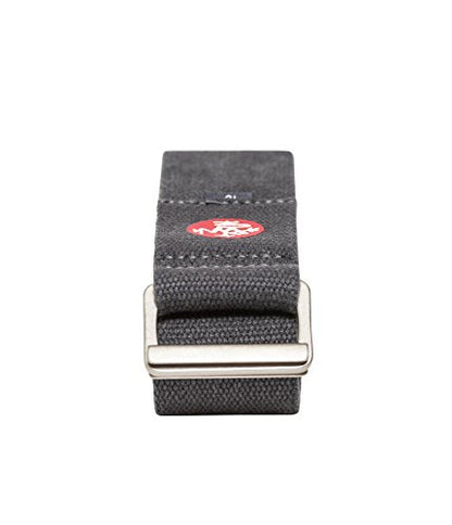 Manduka Align Yoga Strap - color: Thunder Grey, size: 8 Feet
