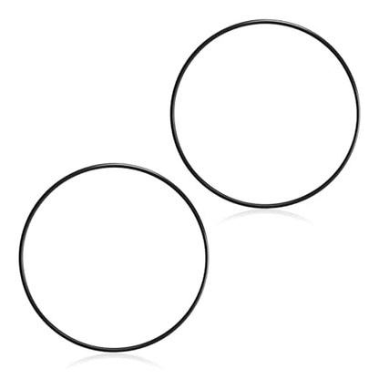 A20038 A-20038 O-Ring Replacement Part, Suitable for Fluval 104, 105, 106, 107, 204, 205, 206, 207 Motor Head Lid Sealing Ring Aquarium Filter Replacement Part, Black, 2 Pieces