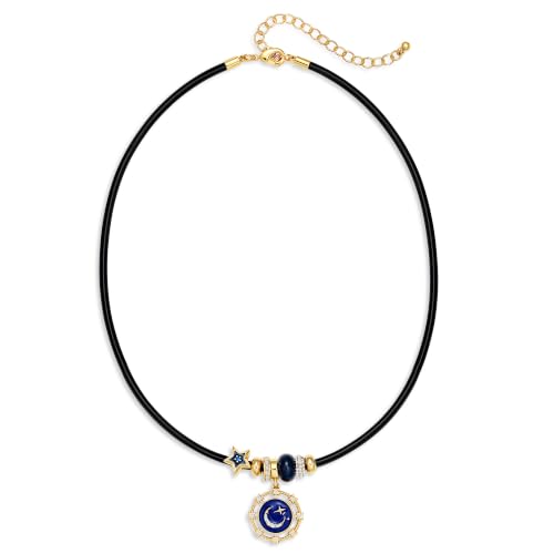 Paracord Rope Choker Necklace with Pendant for Women - color: Birth chart