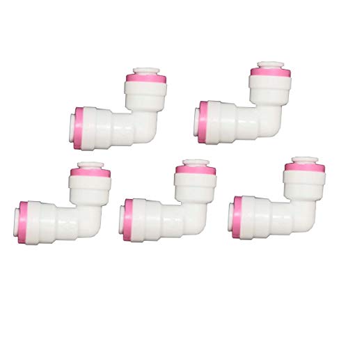 Malida water purifiers Tube Quick Connector Fittings Set of 2 (L-Type check valve) - color: L-type Check Valve