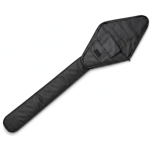 HEMA Sword Bag, 1680D Polyester HEMA Bag for Longsword, Saber, Rapier and Training Weapons, Padded Sword Carrying Case with Shoulder Strap, Black, (Two Sword Basic) - size: One Sword