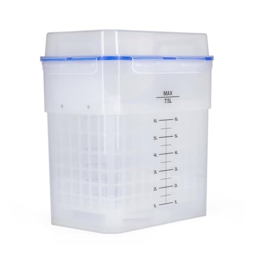 ELEGOO Washing Bucket for Mercury Plus 3.0 Wash and Cure Station Large Bucket with 7.5L Capacity - style: XL-Mercury Plus 3.0 Bucket