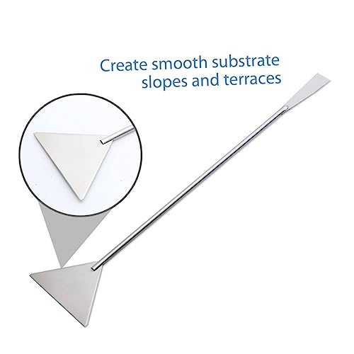 WOONEKY Stainless Steel Aquascaping Tool Tweezers Scissors Spatula for Aquarium Plant Care Resistant Aquatic Plant Tools for Fish Tank Maintenance
