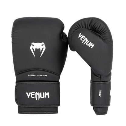Venum Contender 1.5 Kids Boxing Gloves - color: Black/White, size: 6-Ounce
