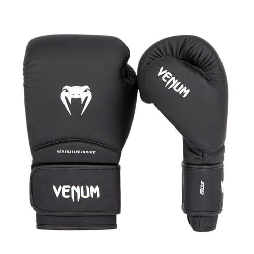 Venum Contender 1.5 Kids Boxing Gloves - color: Black/White, size: 4-Ounce