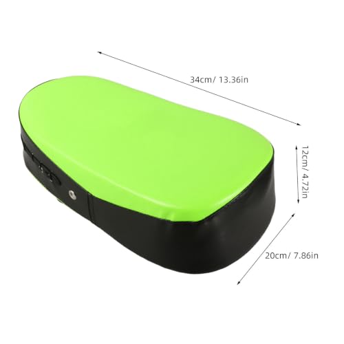 Muay Thai Kickboxing Shield Pad for Martial Arts Training, Adjustable Height Curved Pu Kicking Target, for Taekwondo and Muay Thai Sessions