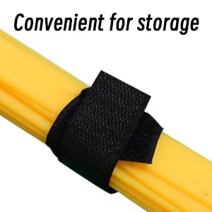 20ft Adjustable Agility Ladder with Carry Bag | Speed Ladder for Football Soccer Basketball Training Equipment , Footwork Drills, Speed Training, 2 Pack