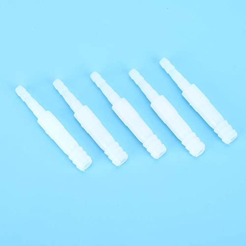 5Pcs Aquarium Hose Adapter 4mm/8mm Fish Hose Converter Aquarium Tubing Pipe Connector Air Pump Hose Accessories