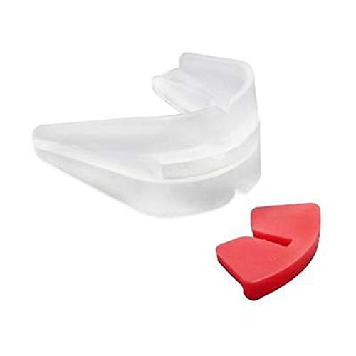 Mouth Guard Grinding Teeth, Sports Mouthguard for Football, Lacrosse, Basketball, Boxing, MMA, Martial Arts - Teeth Protector with Carrying Case