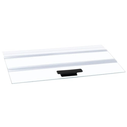 23.07×11.69×0.16 in Aquarium Lid Glass Canopy | Clear Tempered Glass Aquarium Fish Tank Hoods, Fits For 15/20/ 55-Gallon Fish Tank - size: 1PCS-23.07 x 11.69 x 0.16in