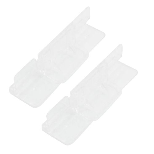 Ruilogod 2pcs Aquarium Clear Plastic Glass Cover Clip Support Holder 6-12mm (id: 2e9 bd7 024 19e 662