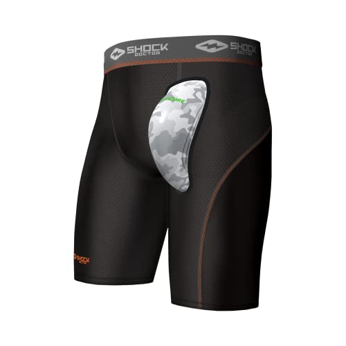 Compression Shorts with AirCore Hard Cup – Adult & Youth - color: Black, size: Small