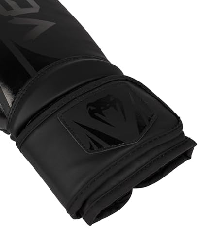 Venum Challenger Boxing Gloves - color: Black/Black, size: 8-Ounce, style: Challenger 2.5