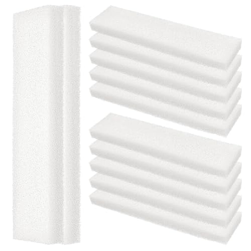 12-Pack A-226 Foam Filter Pads Inserts Compatible with Hagen Fluval | 404 / 405 / 406 / 407 Filtration Systems Sponge, Aquarium Bio Sponge Replacement for Fluval Foam Filter, Easy to Insall