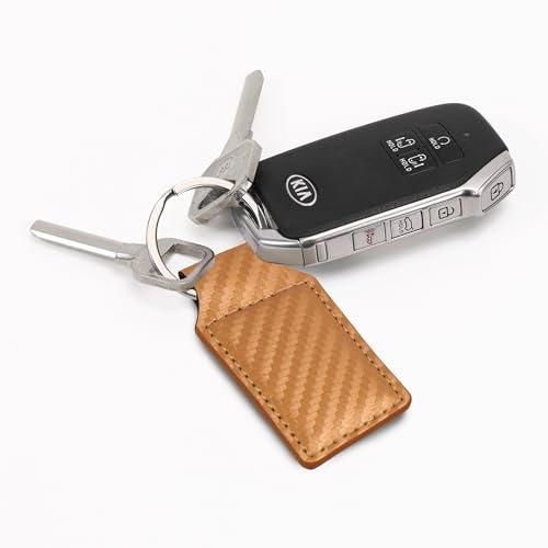 LaserGram Rectangle Keychain, Allah 2, Personalized Engraving Included (Carbon Fiber Bronze) - color: Carbon Fiber Bronze