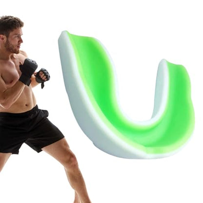 Mouthguard for Basketball, Adult Mouth Guard, Sports Mouthguards for Football, Basketball, Hockey, MMA, Boxing, Jiu Jitsu, Braces Mouth Guard - color: Light Green