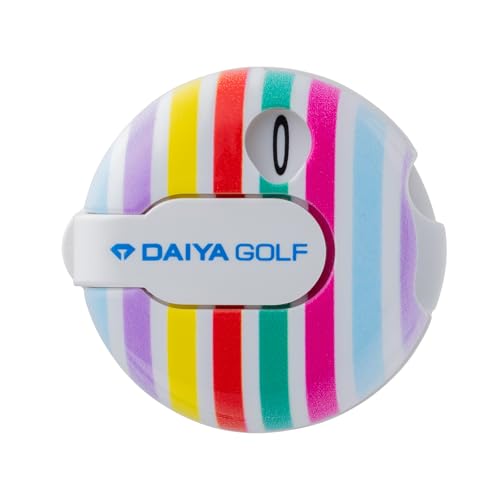 Daiya Golf AS-434 AS-461 ASL5401 Sanrio Hello Kitty My Melo Chrome Cinnamon Kikirara Pom Pom Pom Plin One Reset Counter - color: Rainbow