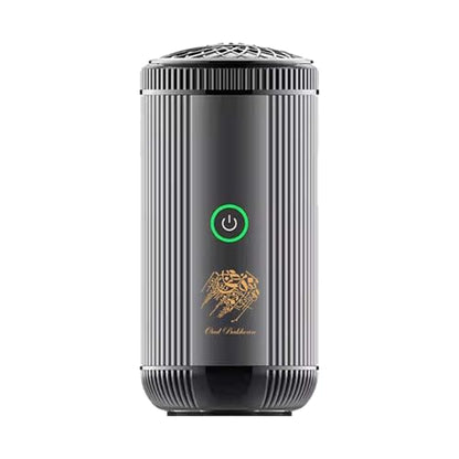 Bakhoor BoSidin Stylish Portable Incense Burner | USB Rechargeable Oud burner for Home Office and Car (X022-Silver)