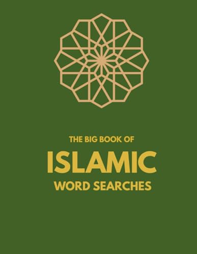 The Big Book of Islamic Word Searches: Fun & Educational Activity Book for Muslim Kids | Learn about Prophets, Quran, Ramadan, Wudu & More | 45 Puzzles with Solutions & Certificate
