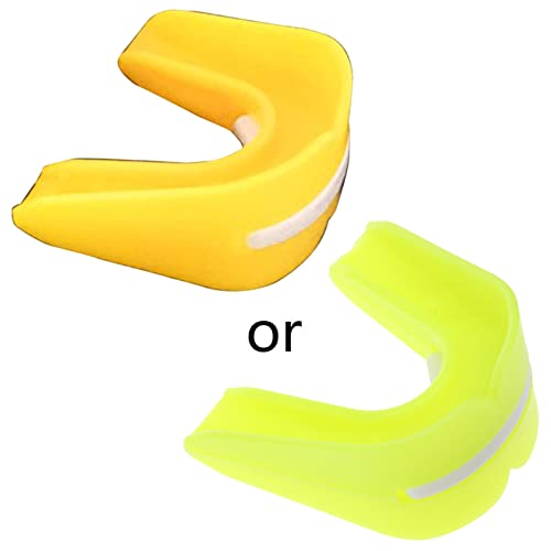 Sports Mouth Guard Youth Mouthguard Adults Athletic Double-Sided Gum-Shield for Football Basketball Boxing MMA Hockey Teeth Protector Boxing - color: Sky Blue